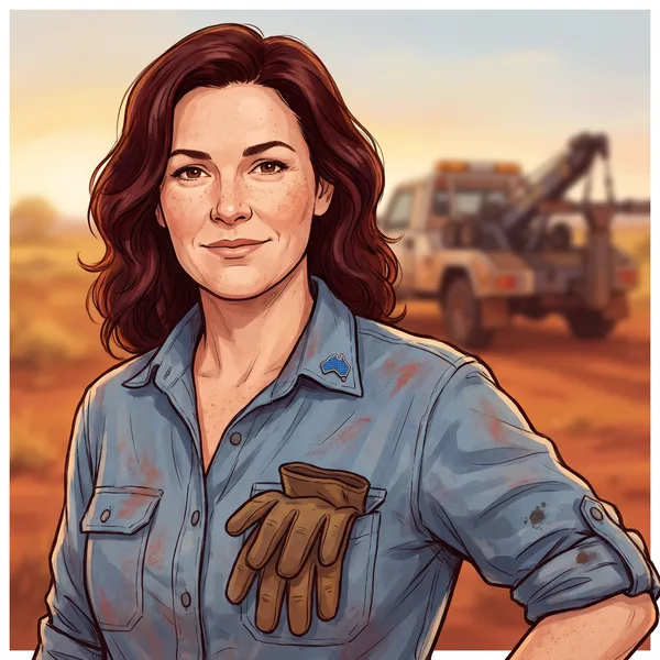Illustrated portrait of Susie, an AI employee — search and discovery
